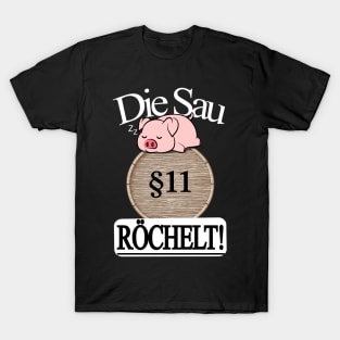 Die Sau röchelt T-Shirt